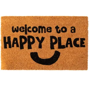 16x24 Inches Coir Doormats For Outdoor Entrance - Welcome Mat With Non-Slip