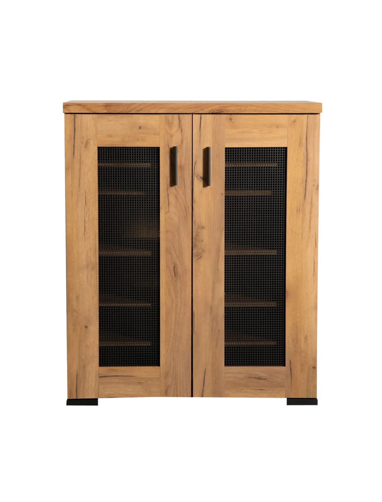 2  Door Accent Cabinet Golden Oak