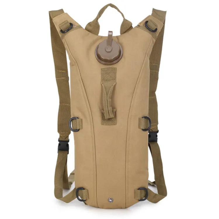 3L Outdoor Cycling Mountaineering Water Bag Duffel Backpack(Khaki)