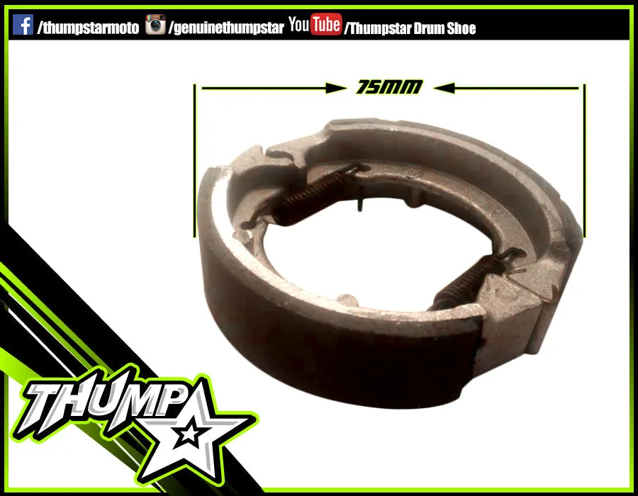 7023 | Brake Drum Shoes | 50cc - 90cc