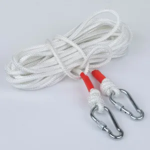 8mm 10m Nylon Safety Climbing Rope, UV-Resistant