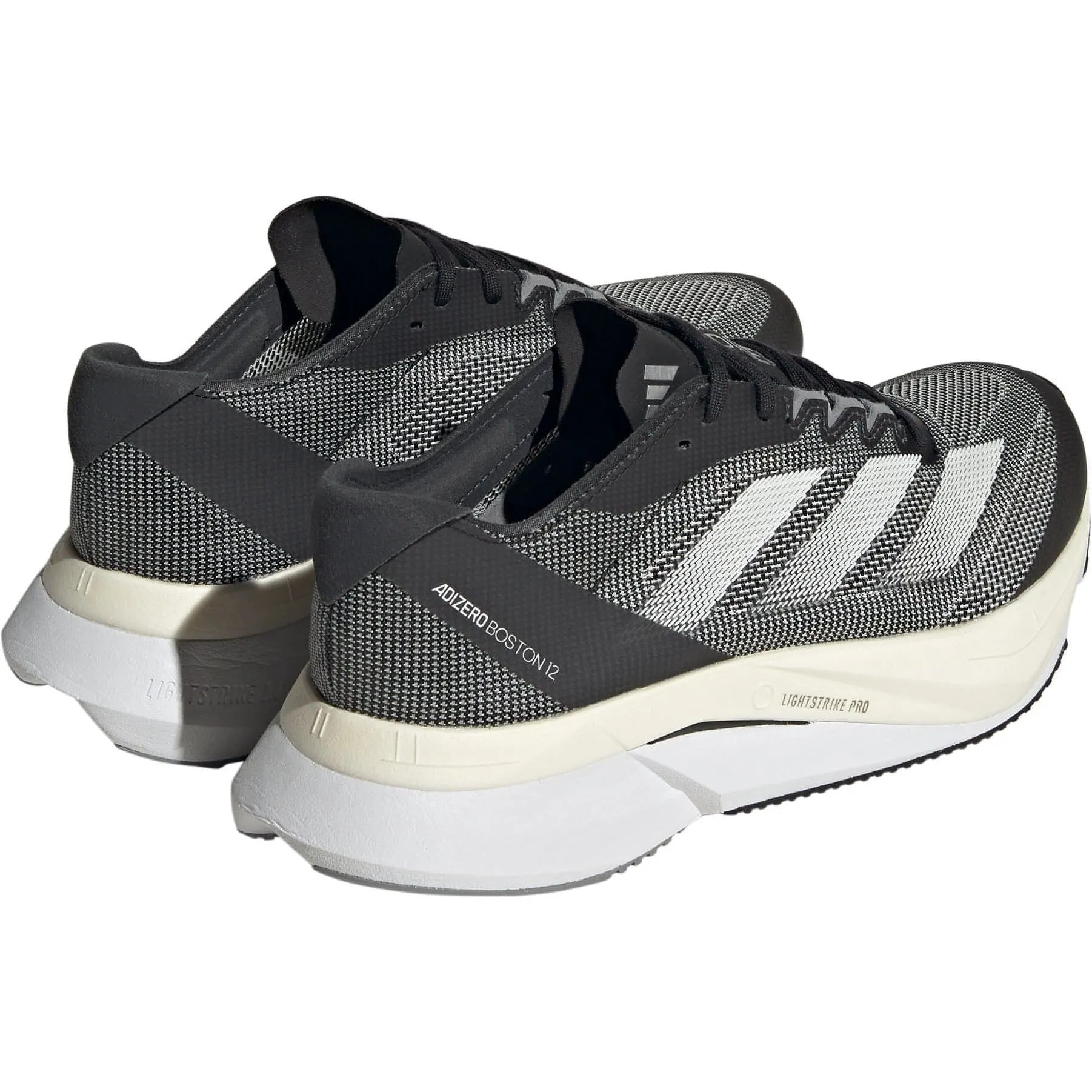 adidas Adizero Boston 12 Womens Running Shoes - Black