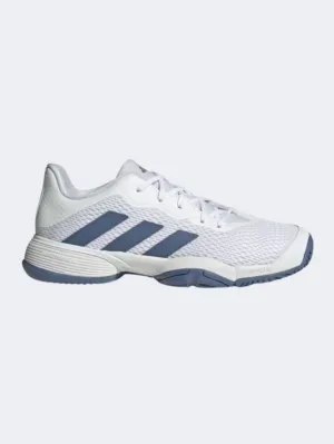 Adidas Barricade Gs Tennis Shoes White/Blue