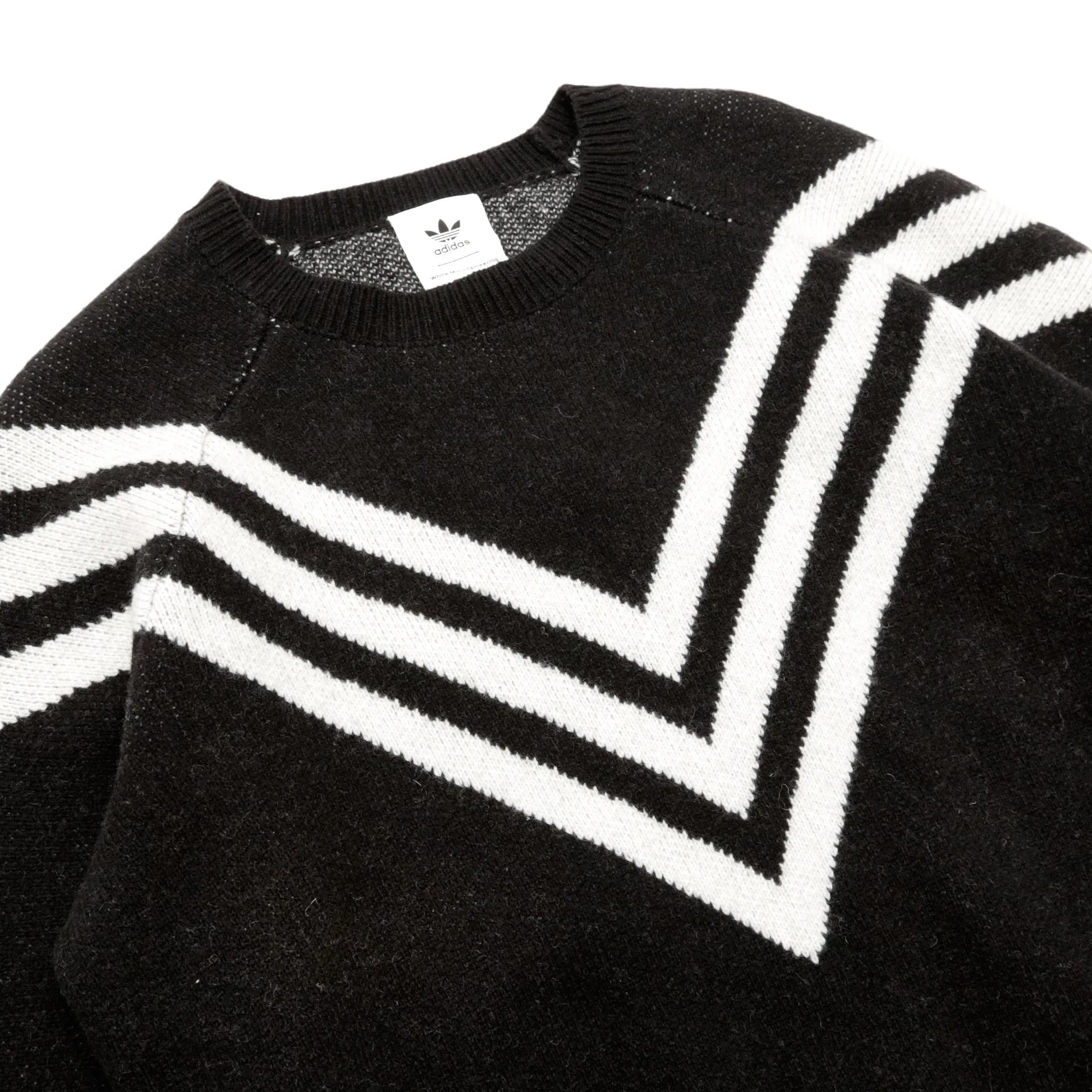 Adidas by White Mountaineering Men's 3-Stripes Sweater - Black