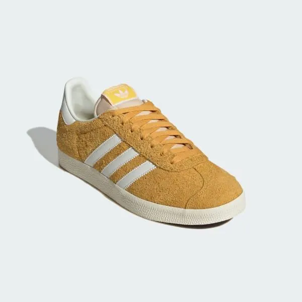 Adidas Men's Gazelle Shoes - Preloved Yellow / Off White / Cream White