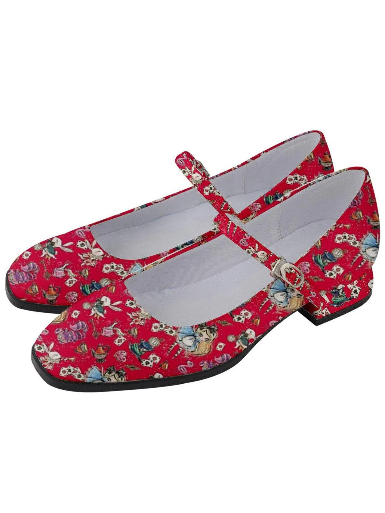 Alice in Wonderland Women's Mary Jane Shoes