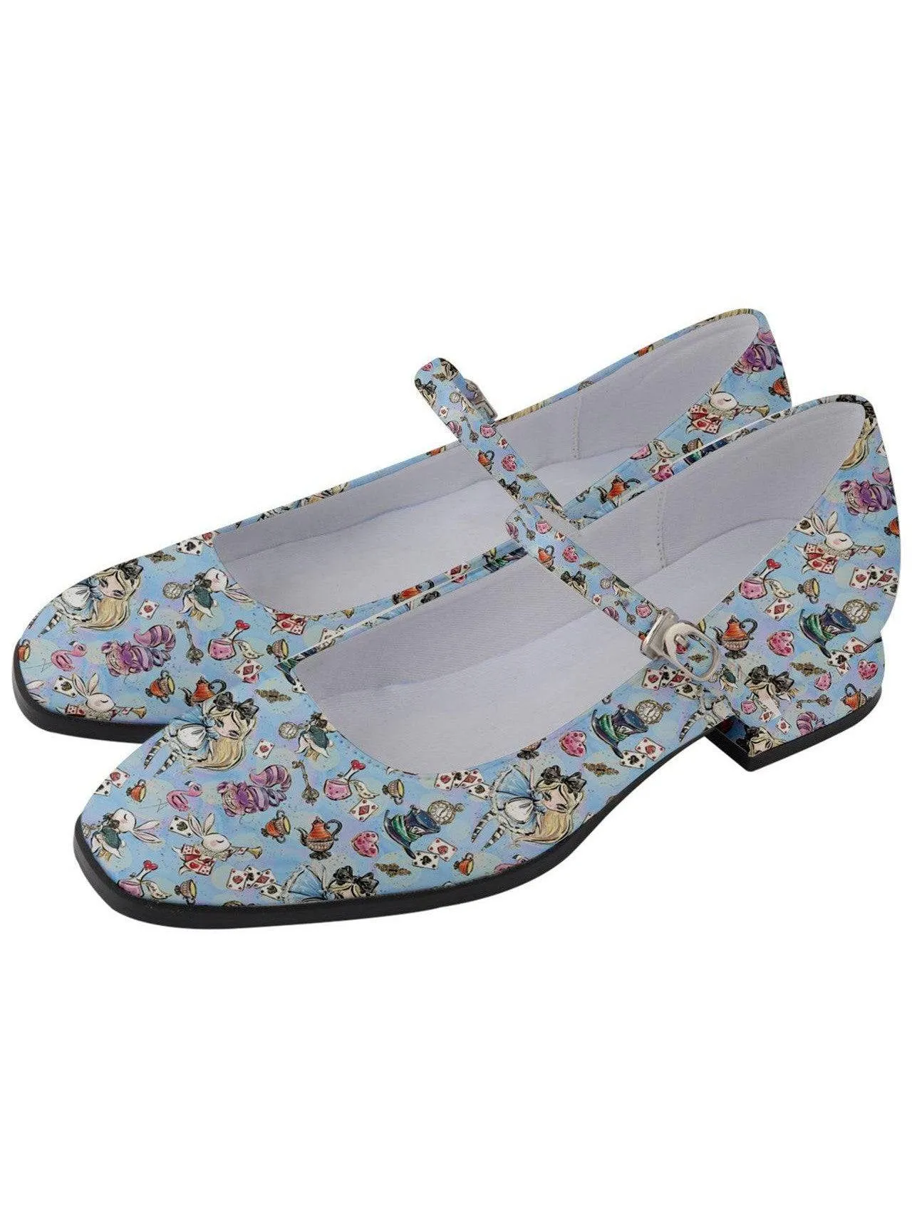 Alice in Wonderland Women's Mary Jane Shoes