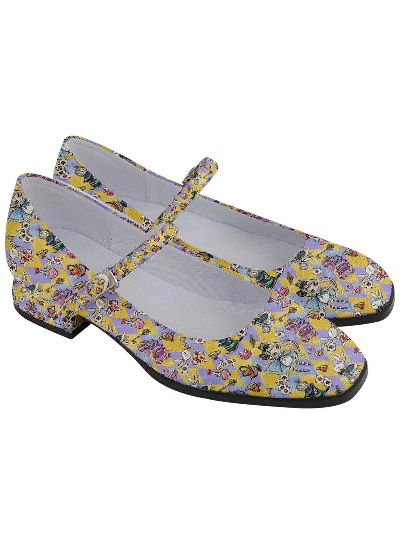 Alice in Wonderland Women's Mary Jane Shoes