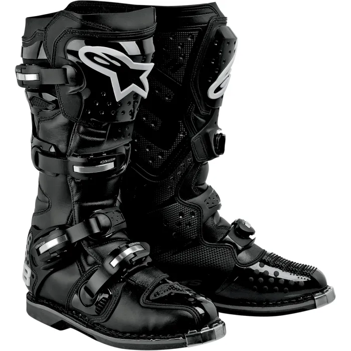 Alpinestars Tech 8 Light MX-Motocross Boots – BLACK: US SIZE 9- UK SIZE: 8- EU SIZE: 42.5