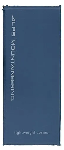 ALPS Mountaineering Lightweight Series Self-Inflating Air Pad (Steel Blue, Regular)