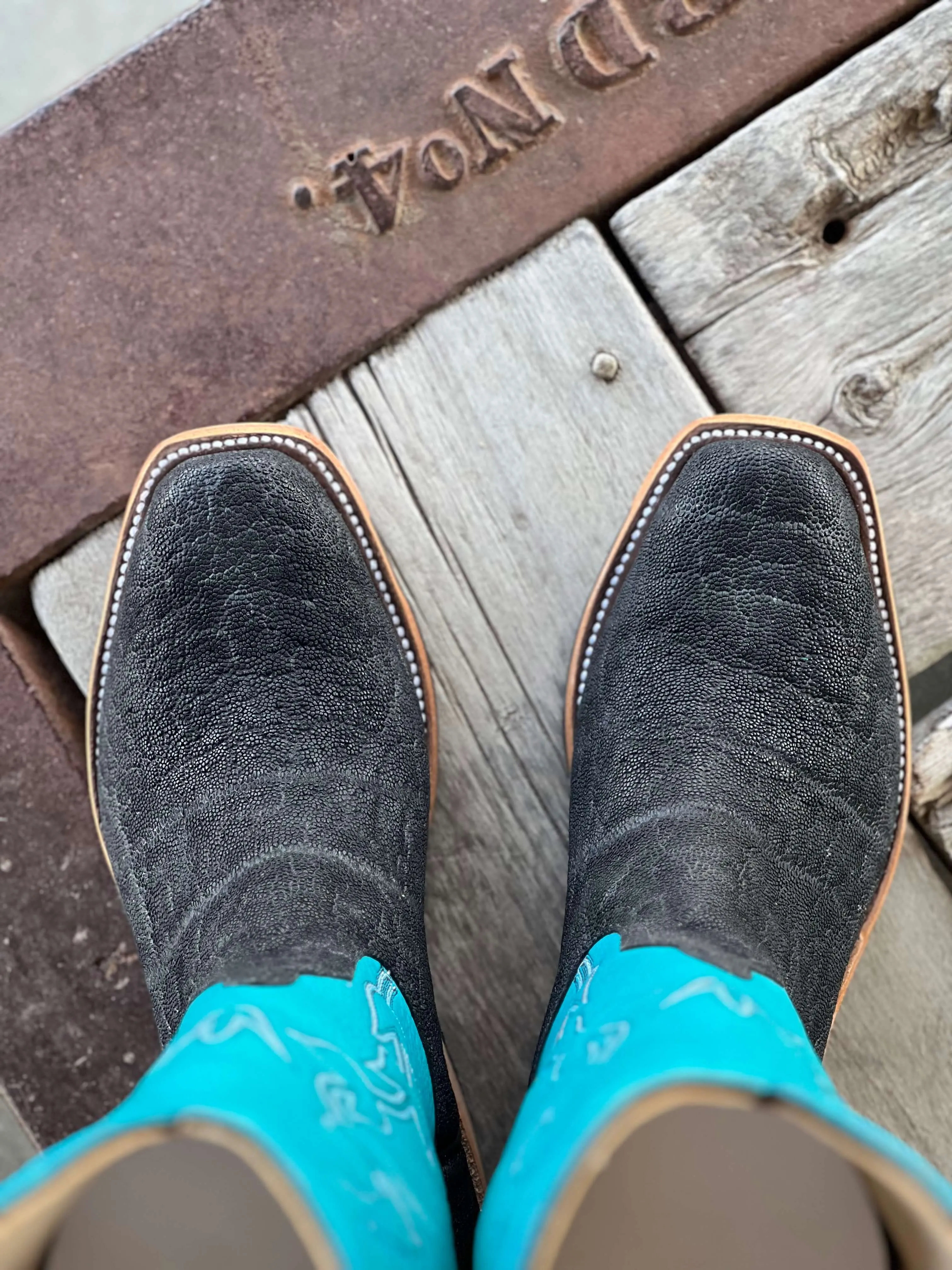 Anderson Bean | Black Elephant Cutter Boot