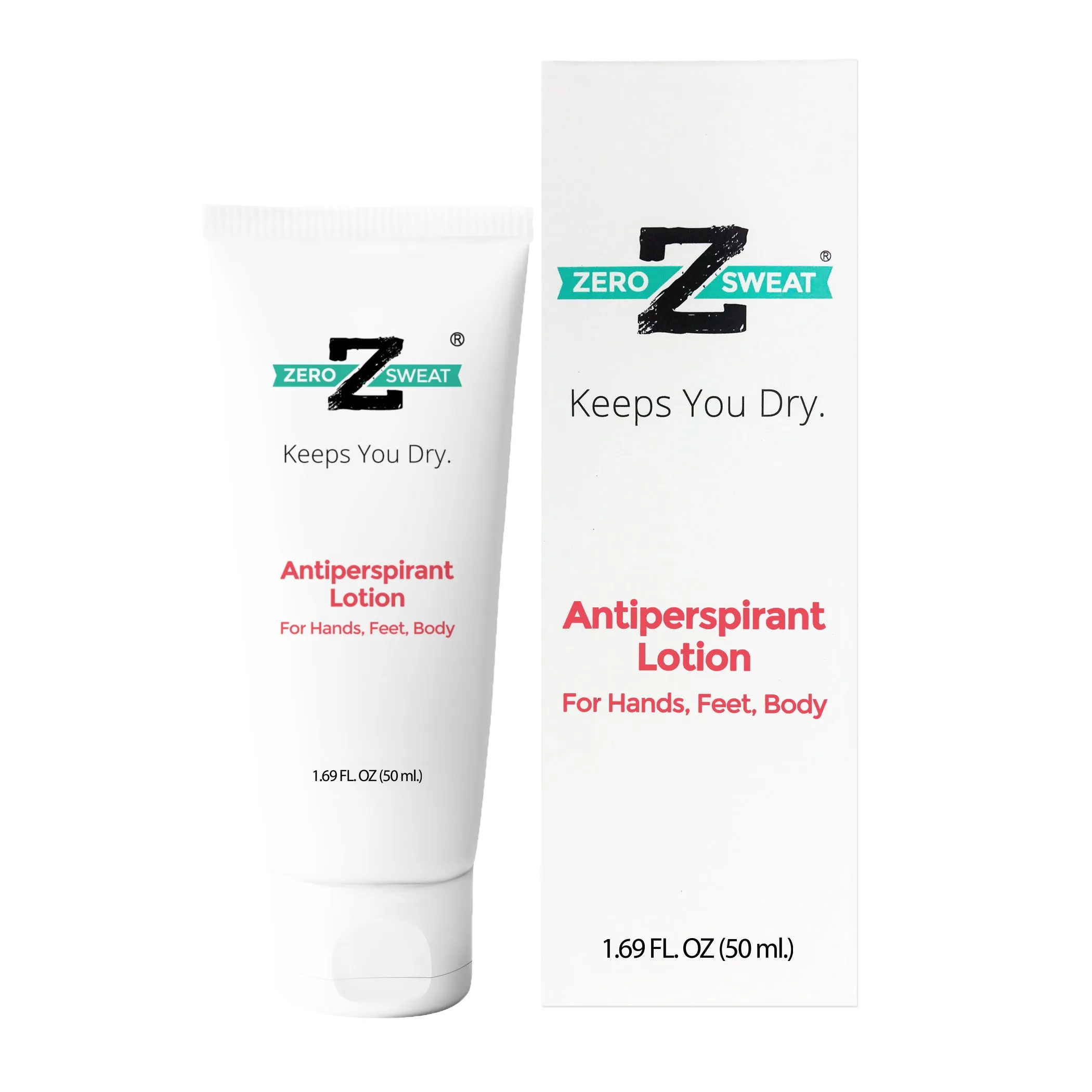 Antiperspirant Lotion for Hands, Feet, and Faces