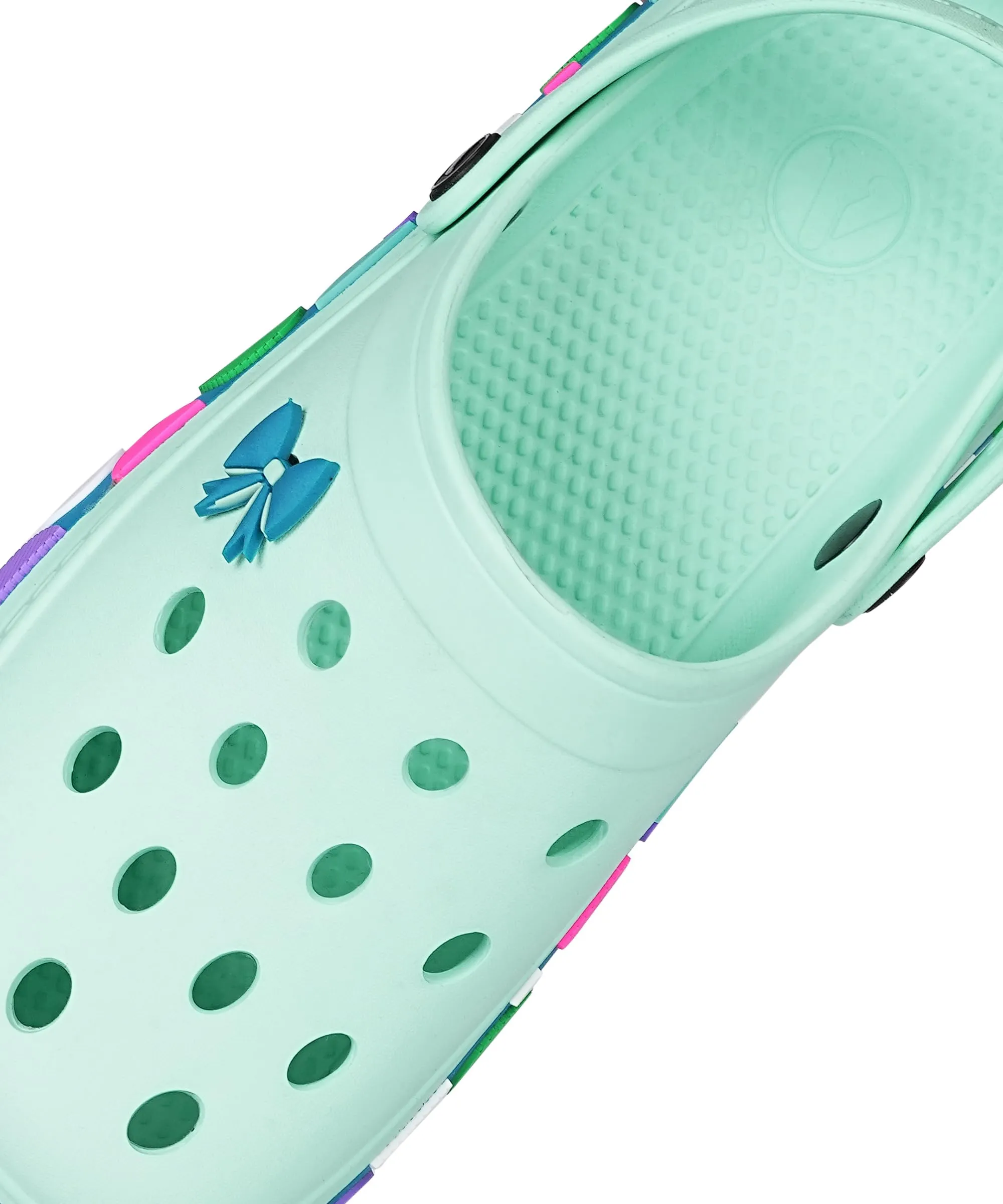 Aqualite Women's Sea Green Clogs - 5 UK