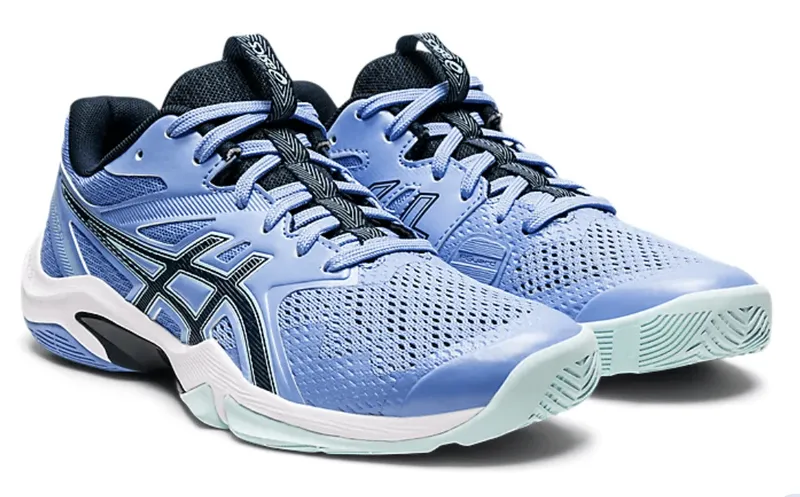 Asics Gel-Blade 8 Women's Court Shoes, Periwinkle Blue/ French Blue