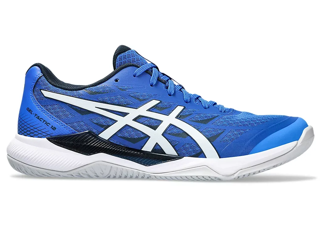 Asics Gel-Tactic 12 Men's Court Shoes, Illusion Blue / White - Discount in the cart