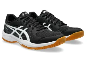 Asics Upcourt 6 Men's Court Shoes, Black / White