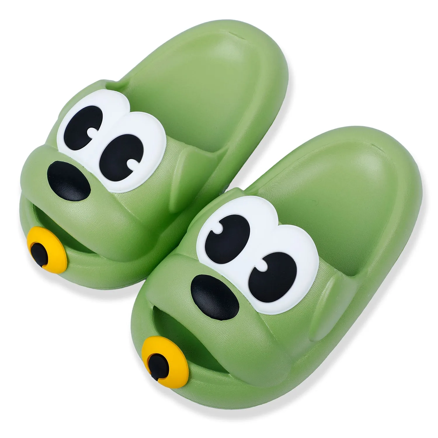 Baby Moo Dog Waterproof Soft Slippers Anti-Skid Sliders - Green