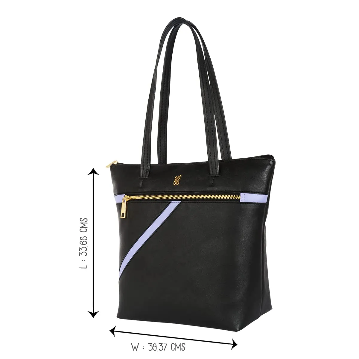 Baggit By GG Women's Tote Handbag - Large (Black)