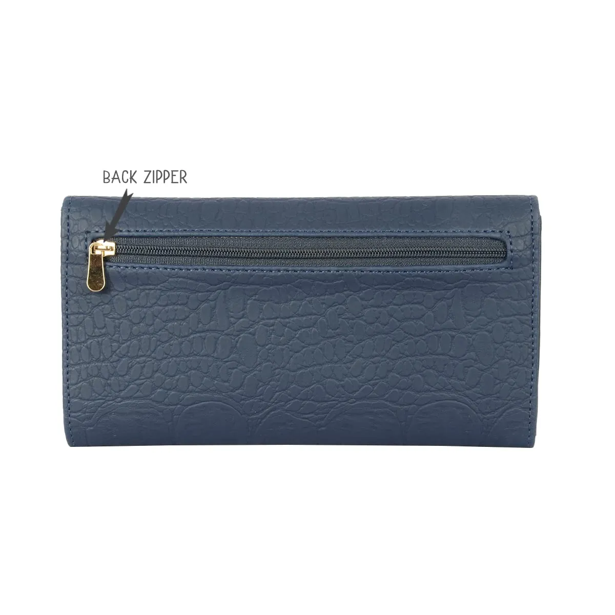 Baggit Women's Harmonium Wallet - Extra Large (Blue)