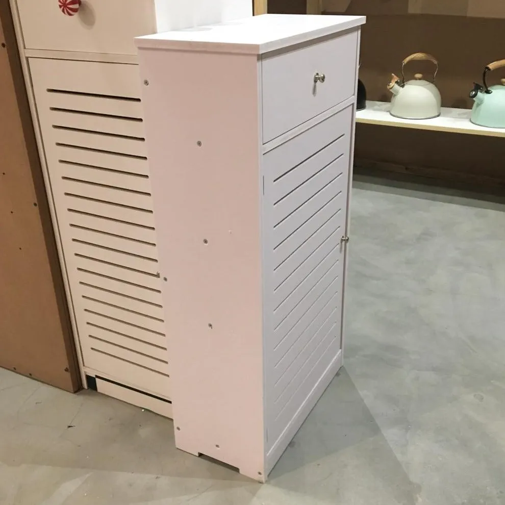 Bathroom PVC Floor Standing Storage Cabinet For Multipurpose Use By Miza