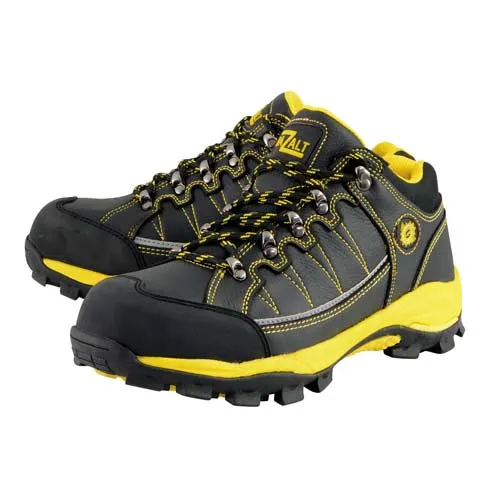 Bazalt MBM9120 Men's Black and Yellow Water and Frost Proof Leather Outdoor Lace-Up Shoes