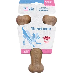 Benebone Puppy Wishbone - Bacon