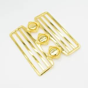 Birch Metal Gold Decor Fashion Buckle Design-6