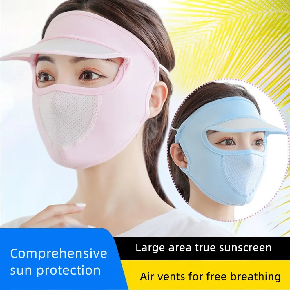 Breathable UV Protection Outdoor Sun Hat Mask