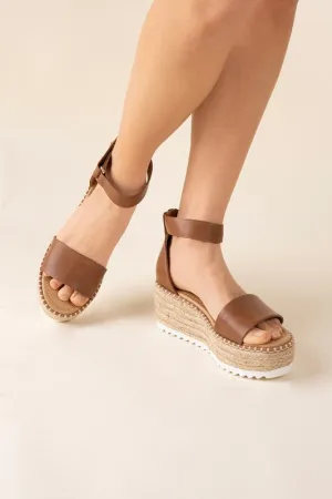 Brown Platform Sandals