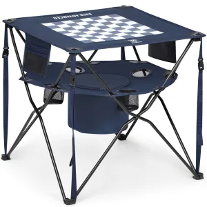 Camping Picnic Table With Cooler