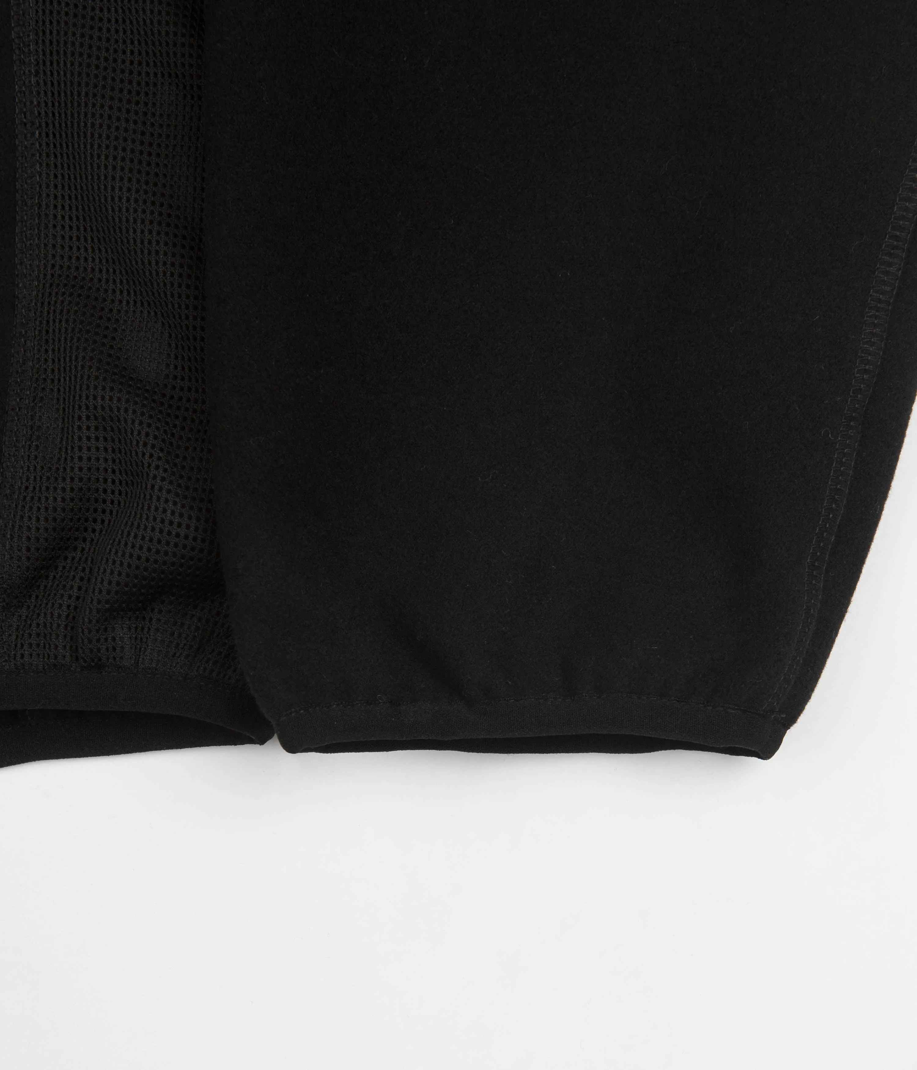 Carrier Goods Bonded Melton Track Jacket - Black