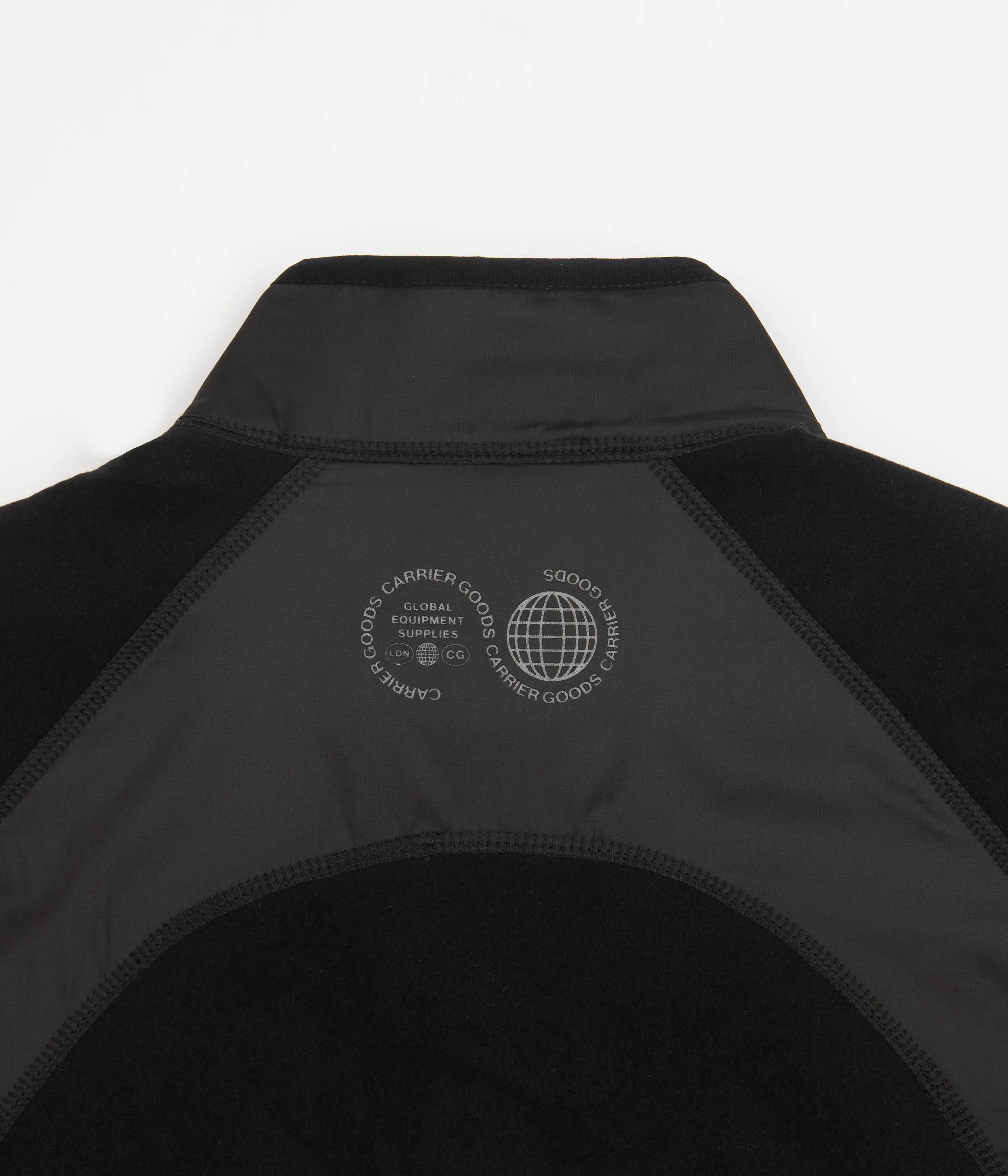 Carrier Goods Bonded Melton Track Jacket - Black