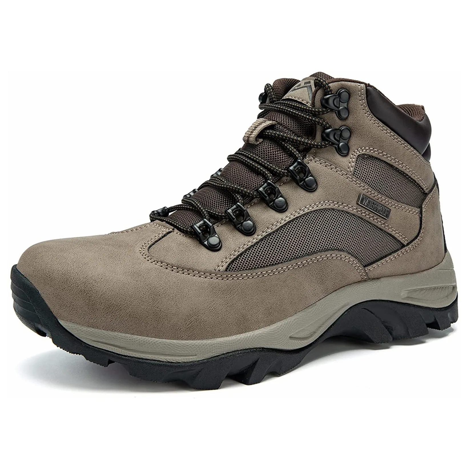 CC-Los Men's Waterproof Hiking Boots Outdoor Relaxed Fit Lightweight Size 7.5-14