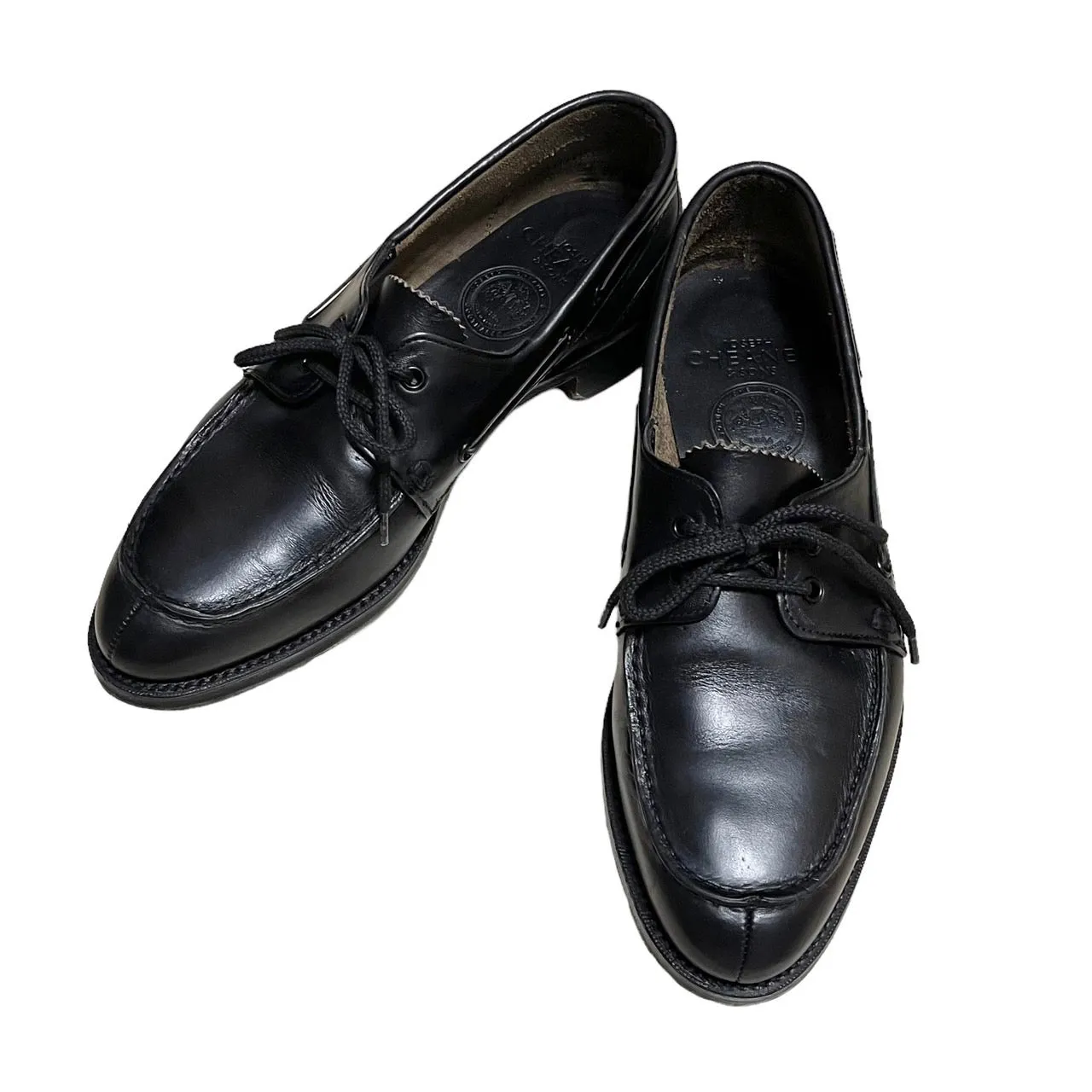 CHEANEY×L'ECHOPPE チーニー レショップ 23SS 別注 APRON SHOES レザーシューズ