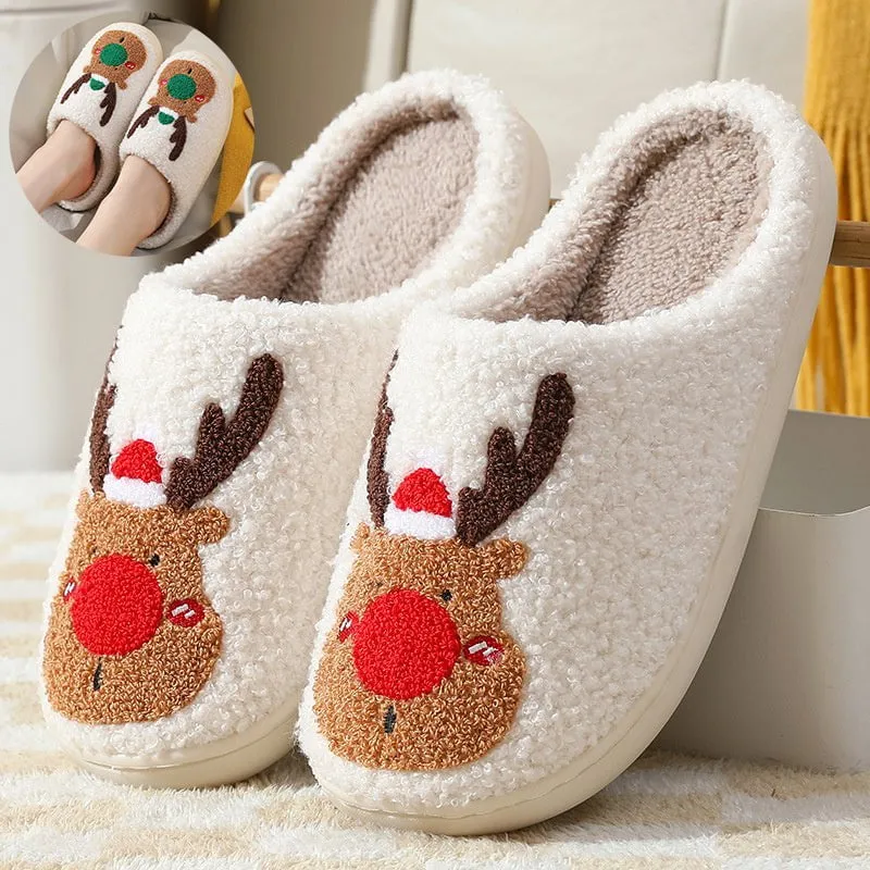 Christmas Winter Bedroom Slipper