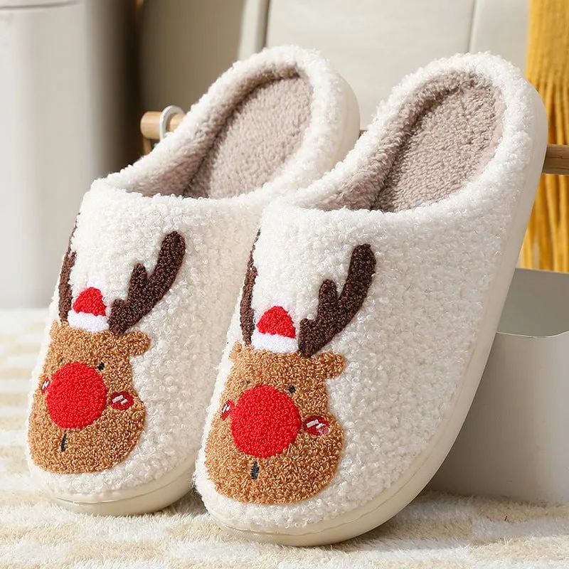 Christmas Winter Bedroom Slipper