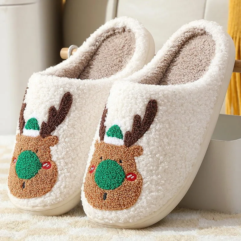 Christmas Winter Bedroom Slipper