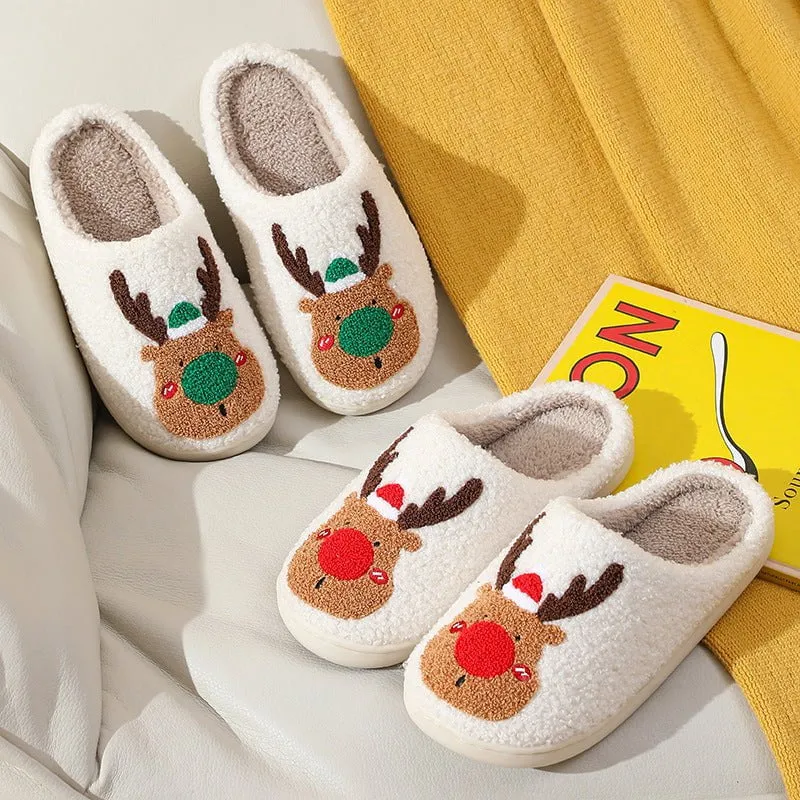 Christmas Winter Bedroom Slipper