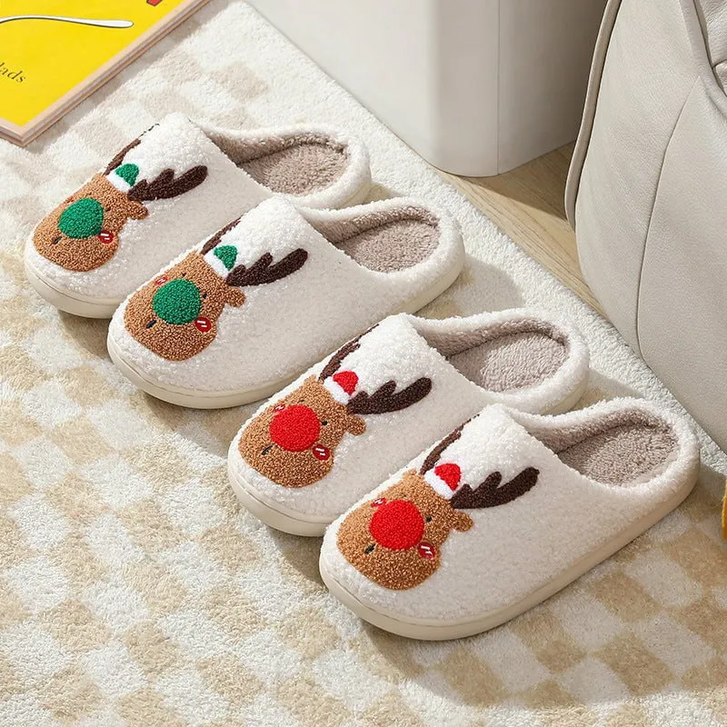 Christmas Winter Bedroom Slipper