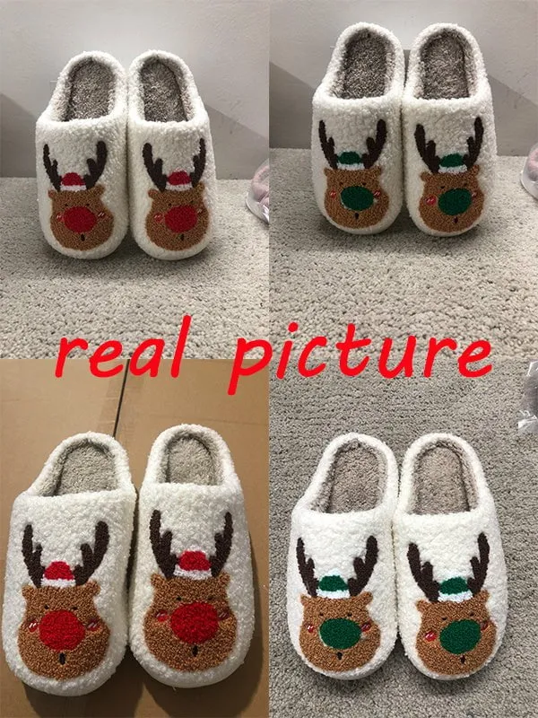 Christmas Winter Bedroom Slipper