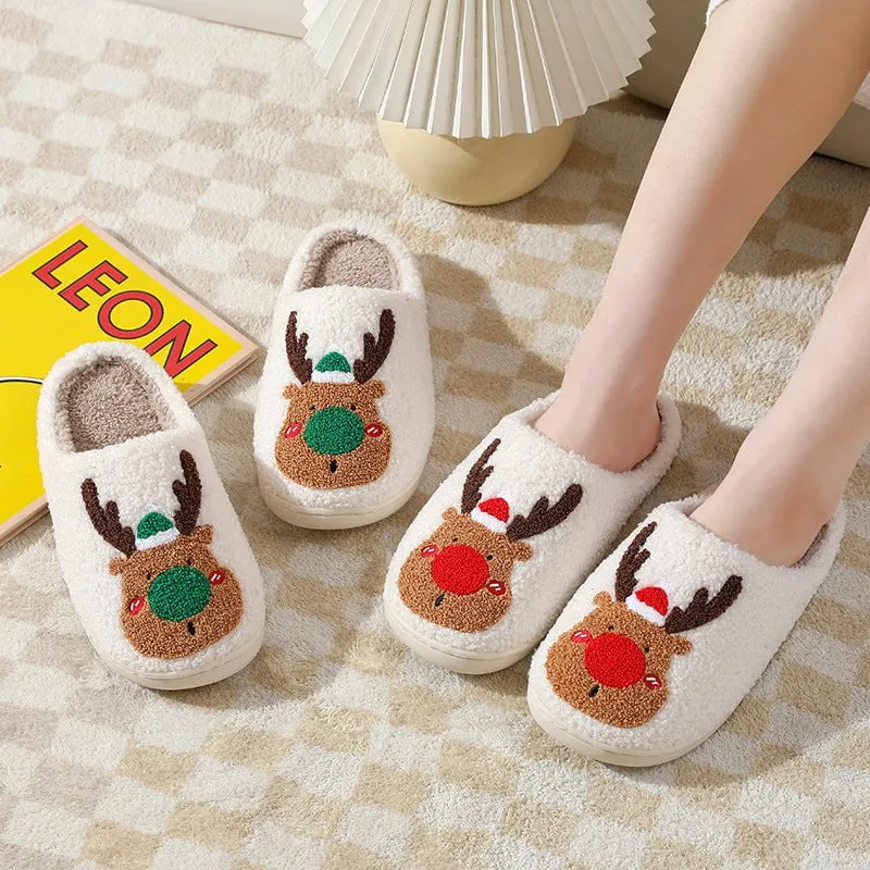 Christmas Winter Bedroom Slipper