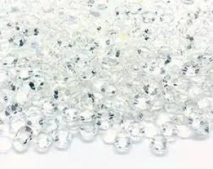 Clear transparent resin rhinestones