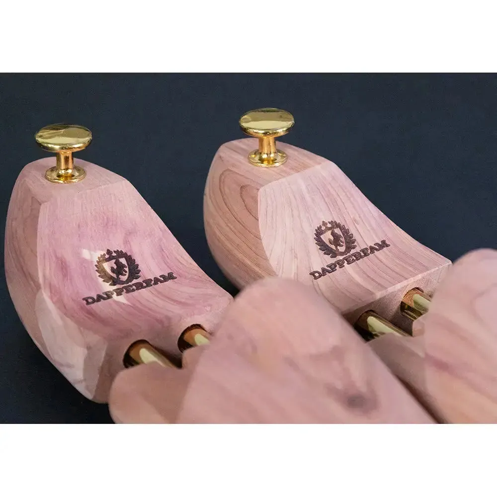 Complimentary DapperFam Cedar Wood Shoe Trees