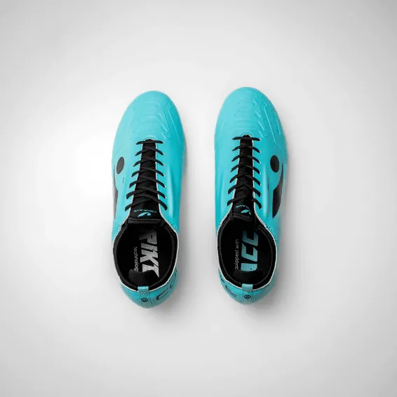 CONCAVE Halo v2 FG Football Boot - Cyan/Black - Mens - Adult