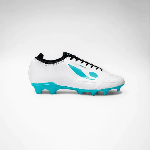 CONCAVE Halo v2 FG Football Boot - White/Cyan/Black - Mens - Adult