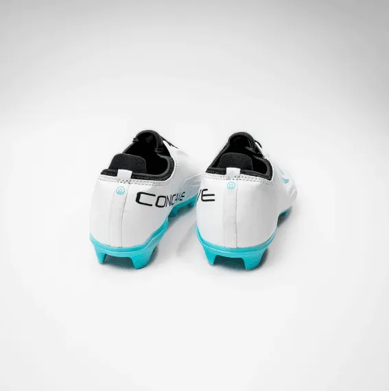 CONCAVE Halo v2 FG Football Boot - White/Cyan/Black - Mens - Adult