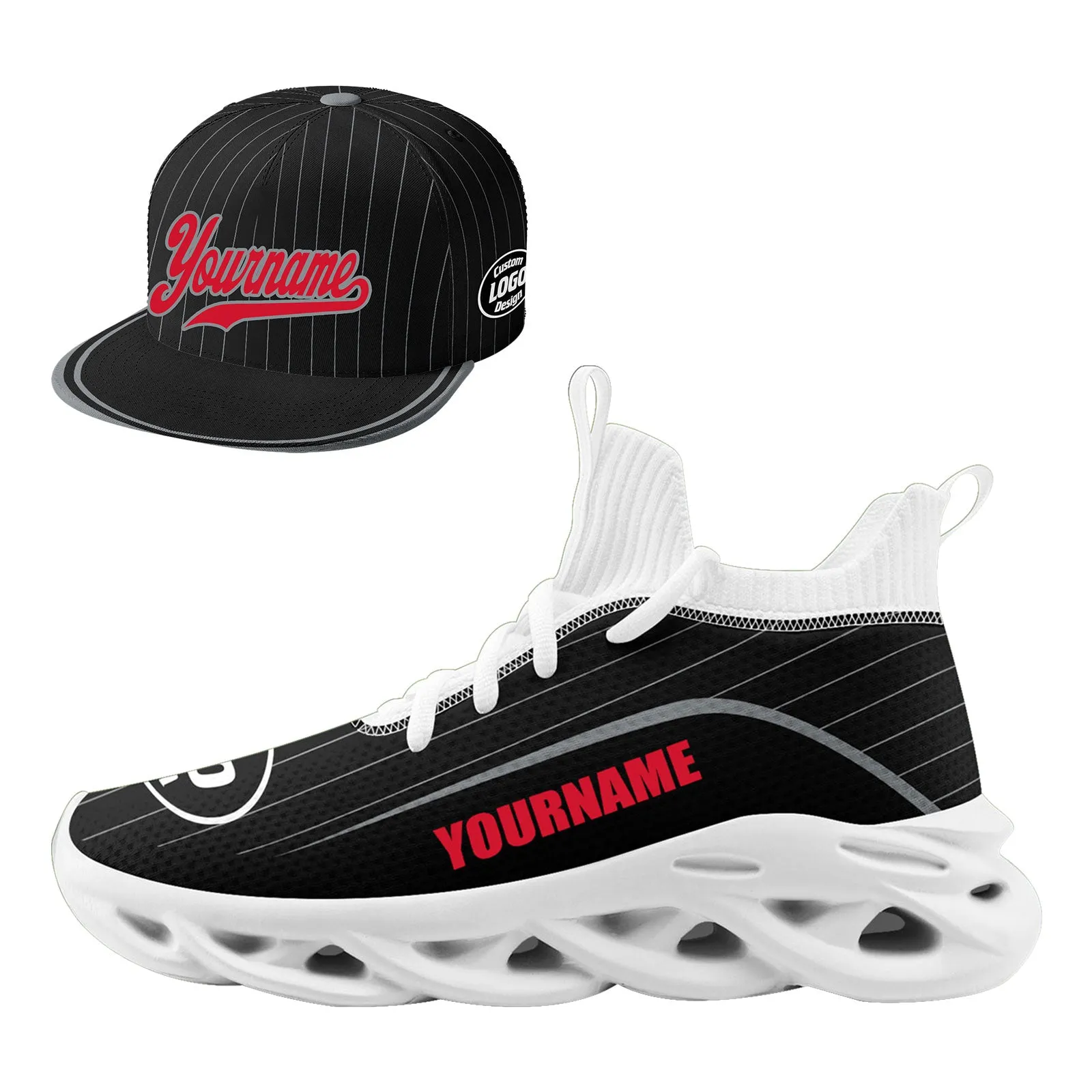 Custom MaxSoul Shoes and Hat Combo Offer Personalized Combo ZH-D020238-27