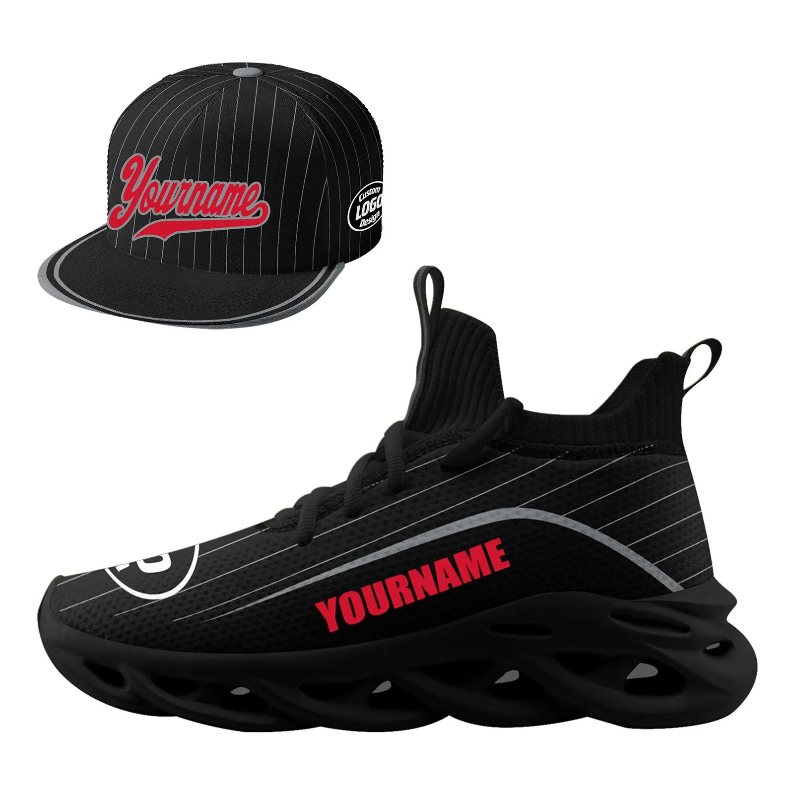 Custom MaxSoul Shoes and Hat Combo Offer Personalized Combo ZH-D020238-27