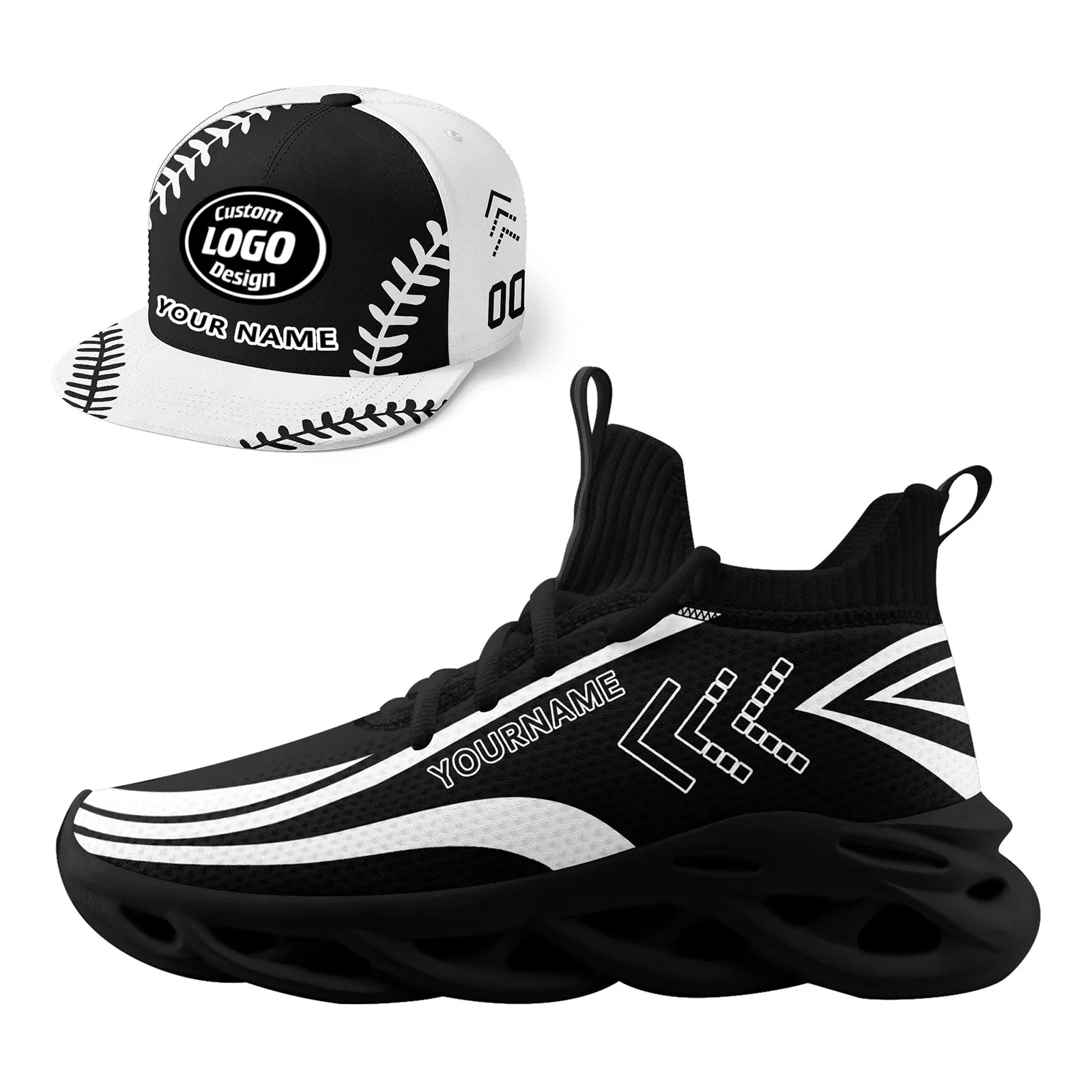 Custom MaxSoul Shoes and Hat Combo Offer Personalized Combo ZH-D023027-8