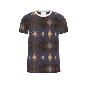 Cut And Sew All Over Print T Shirt